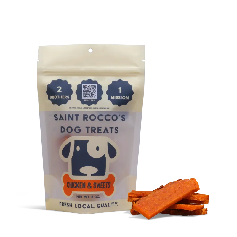 Saint Rocco&#39;s Jerky Chicken &amp; Sweets 8oz