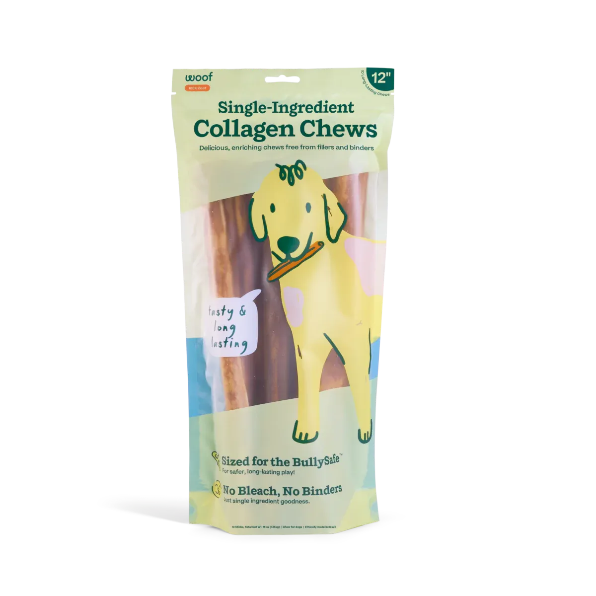 Woof Bullysafe Chew 12" 10pk