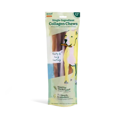 Woof Bullysafe Chew 12&quot; 5pk