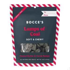 Bocces Soft Chew Lump of Coal 6oz