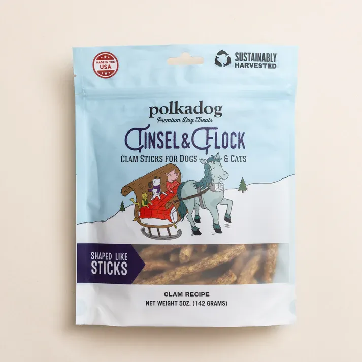 Polka Dog Tinsel Flock 5oz