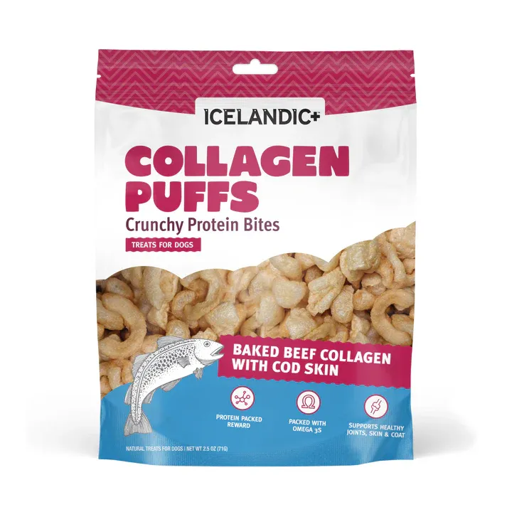 Icelandic Beef Collagen Puff Cod Skin 2.5oz