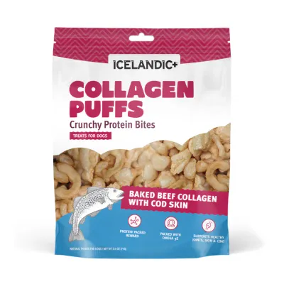 Icelandic Beef Collagen Puff Cod Skin 2.5oz