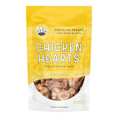 Oma&#39;s  FZD Chicken Hearts 1.5oz