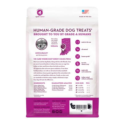 Spot Farms Meatball Turkey Cranberry 12oz