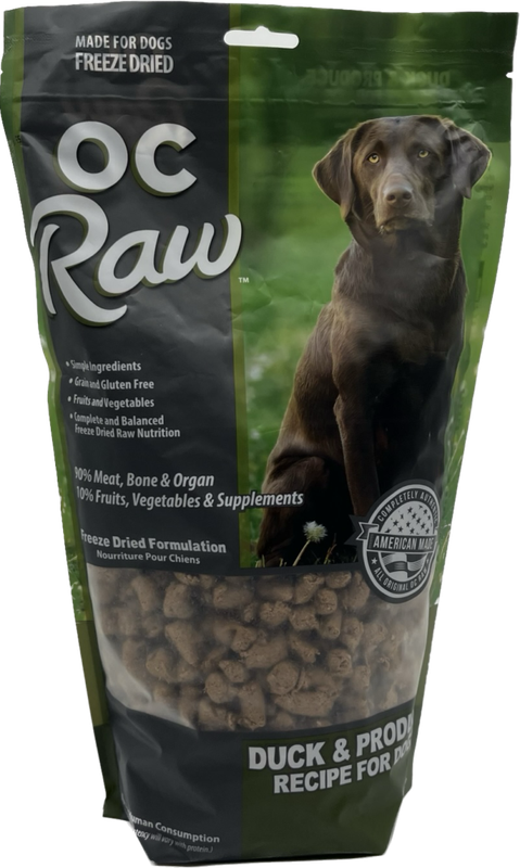 !! OC Raw FZD Rox Duck Produce 20oz