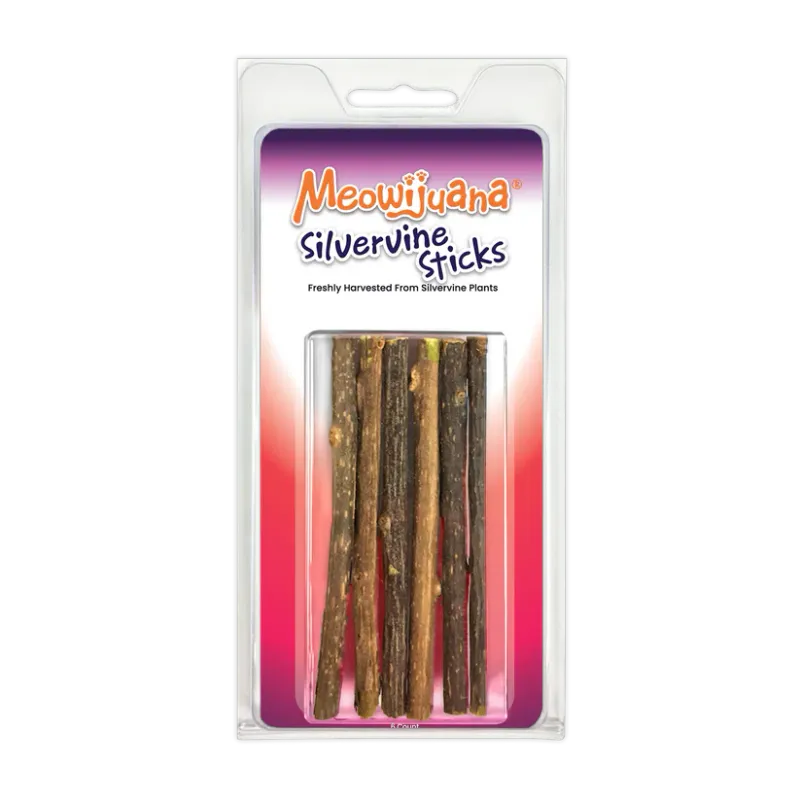 Meowijuana Silvervine Sticks 6ct