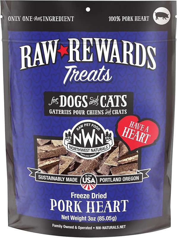 NWN DC FZD Pork Heart Treat 3oz