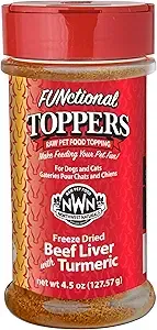 NWN DC FZD Topper Beef Liver with Turmeric 3.5oz