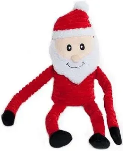 ZippyPaws Holiday Crinkles Santa Large