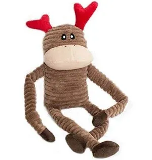 ZippyPaws Holiday Crinkles Reindeer Large