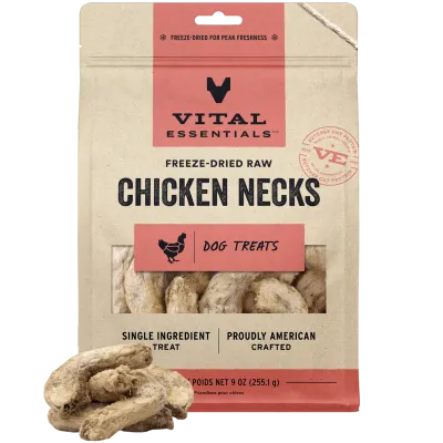 Vital Essentials  FZD chicken necks 9oz