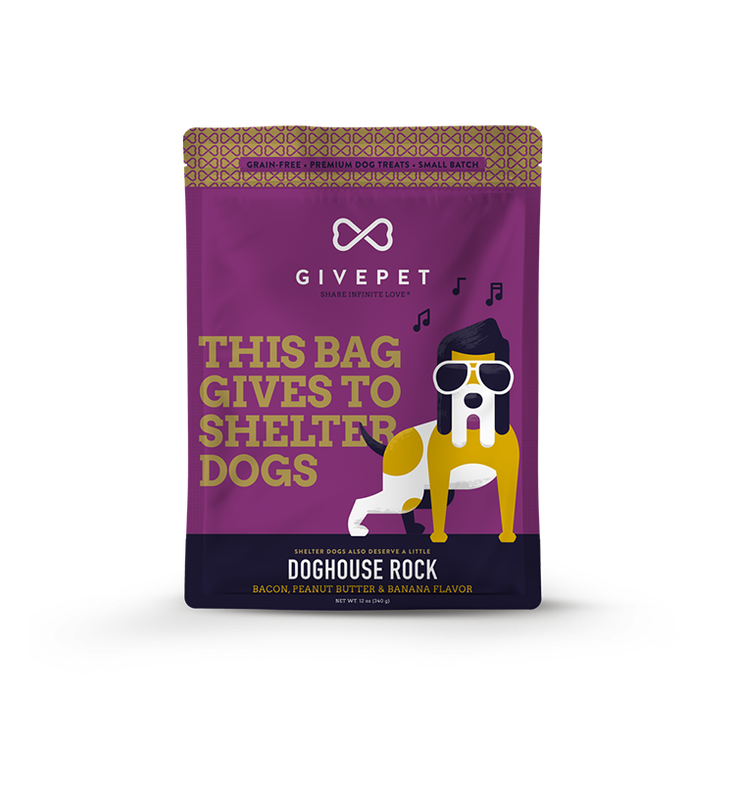 GivePet Dog House Rock 11oz