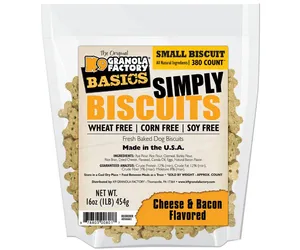 K9GF Simply Biscuit Cheese Bacon 16oz Small