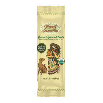 Carna4 Flora4 Greens Plus Sprouted Seeds Trial 1.5oz