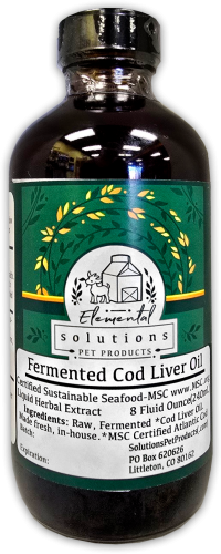 Solutions Fermented Cod Liver Oil 8oz