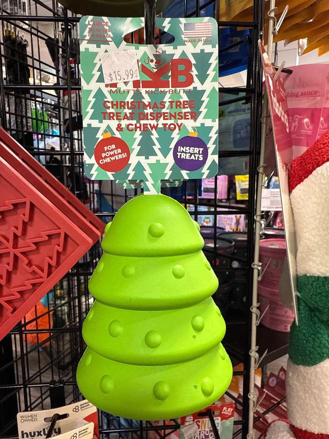 SodaPup Christmas Tree Treat Dispenser