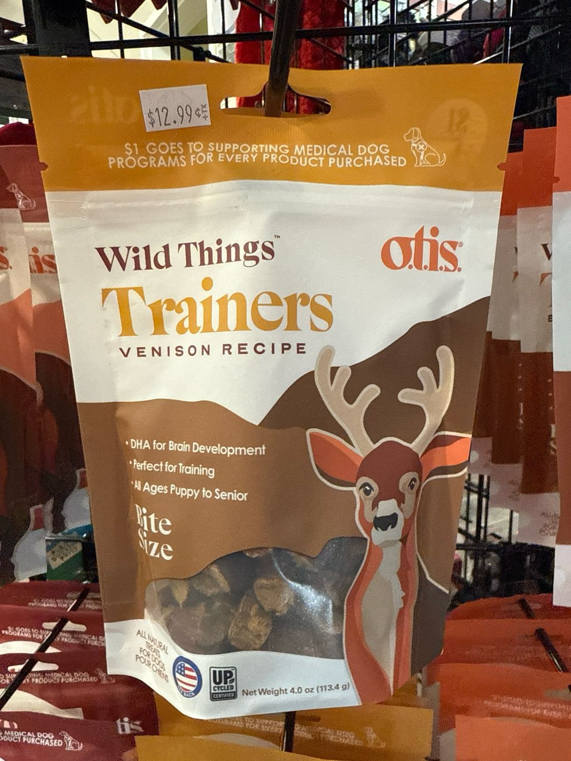 Otis Trainer Venison 4oz