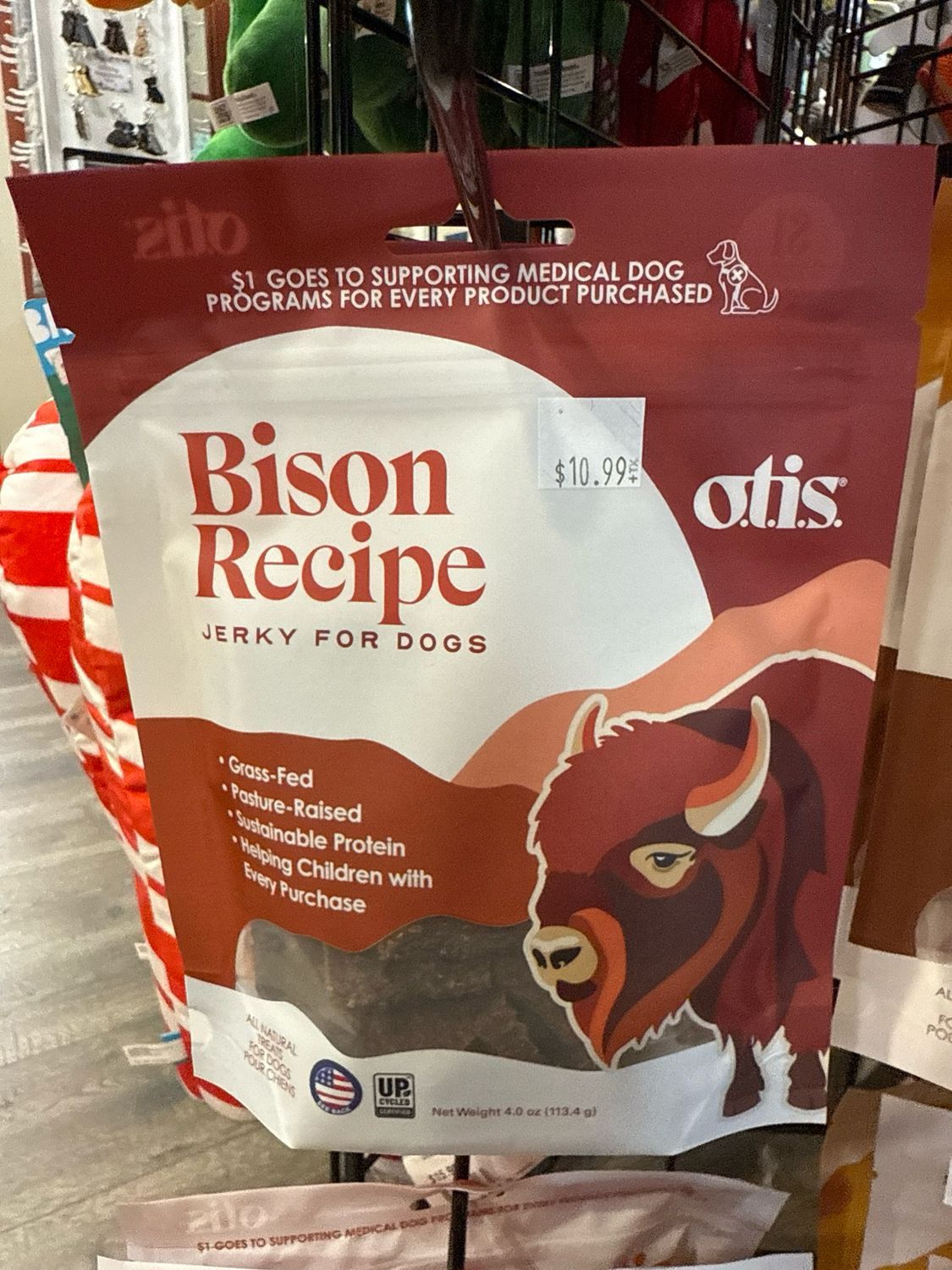 Otis Jerky Bison 4oz