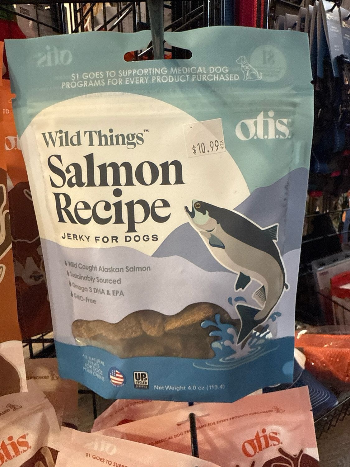 Otis Jerky Salmon 4oz