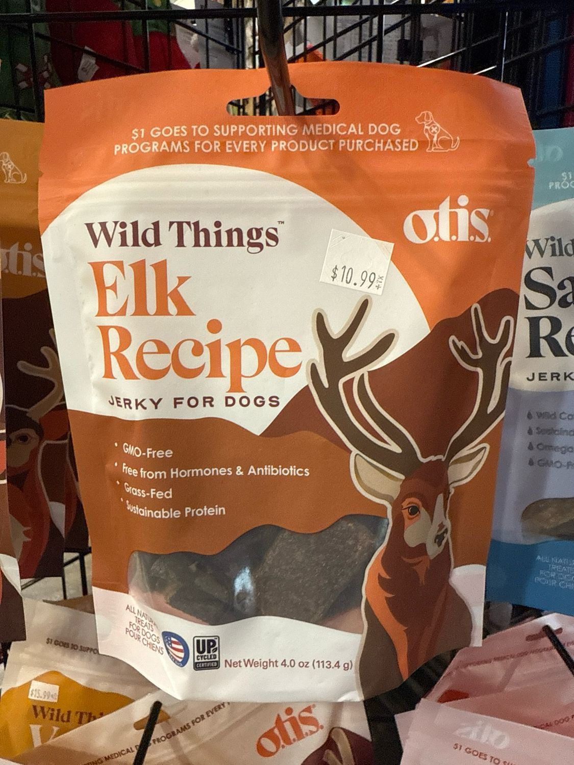 Otis Jerky Elk 4oz
