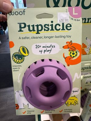 Woof Pupsicle Lavender Large