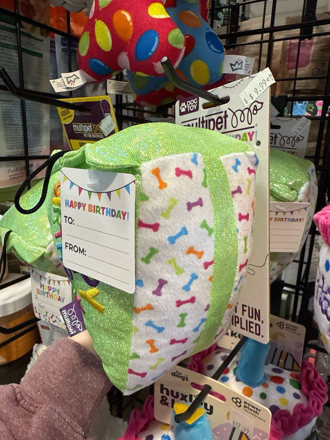 MP Birthday Cake Slice 6"