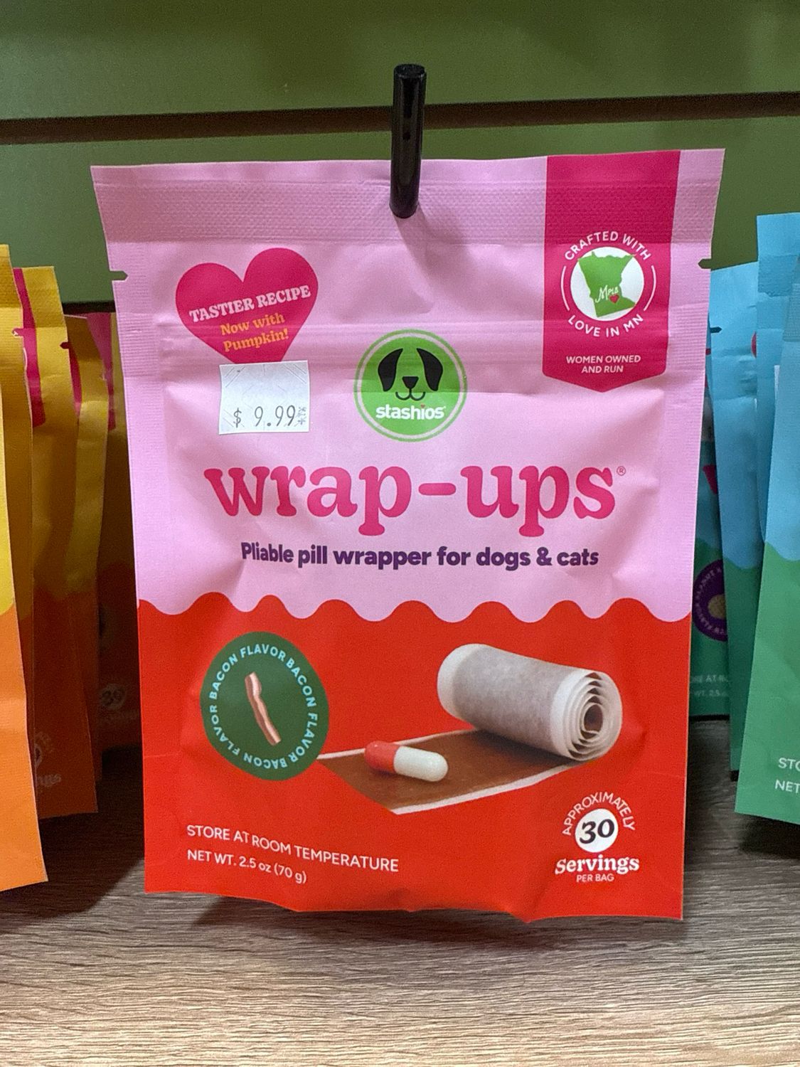 Stashios DC Wrap Ups Bacon 2.1oz