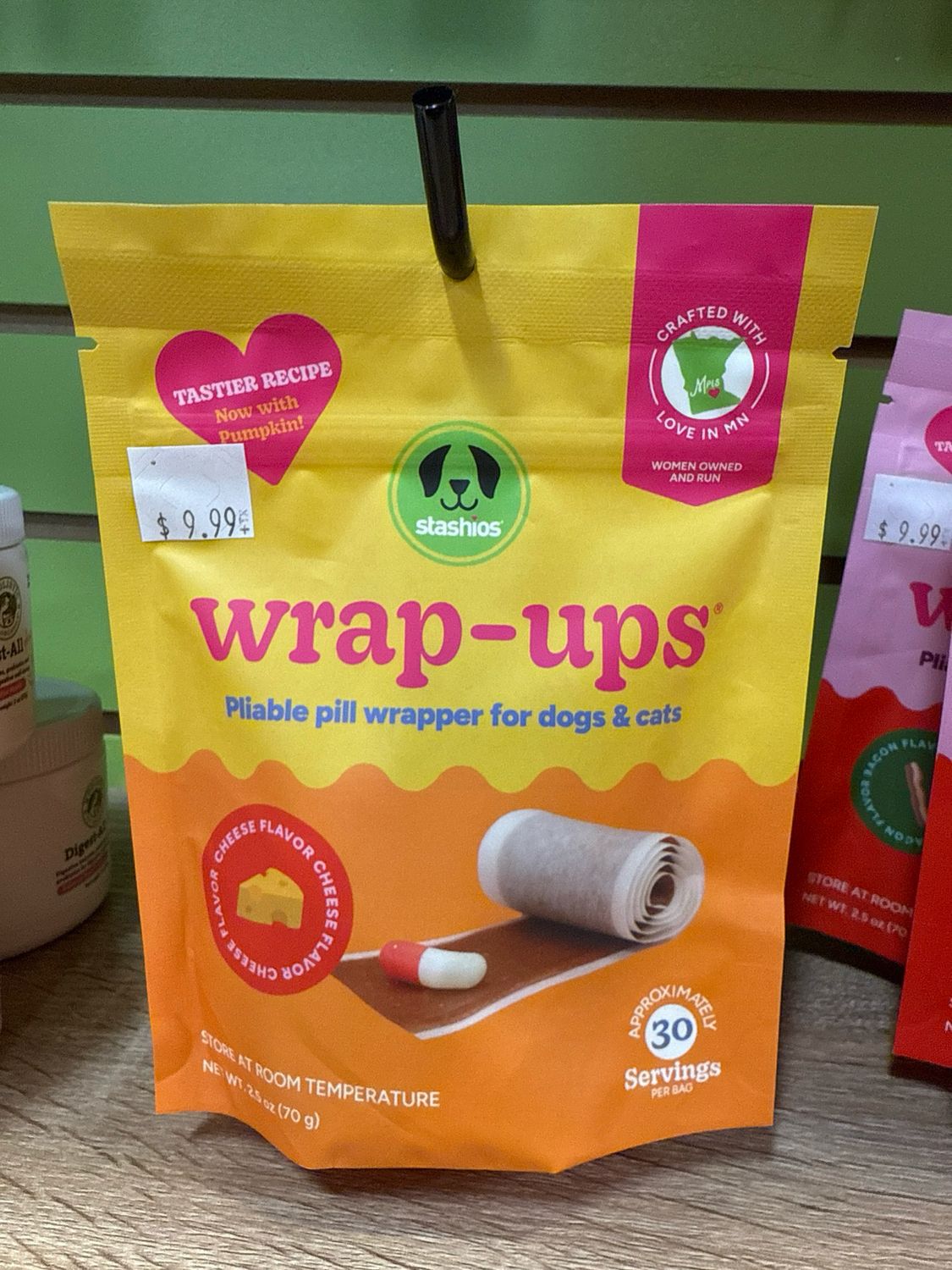 Stashios DC Wrap Ups Cheese 2.1oz