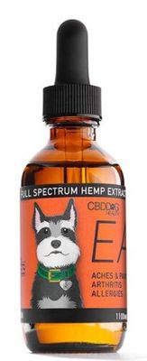 CBDDOG Health Tinctures Ease Extra Strength 2oz 1100mg