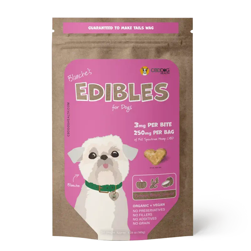 CBDDOG Health Treats Blanche&#39;s Edibles 3oz 125mg