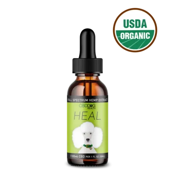CBDDOG Health Tinctures Heal 1oz 1100mg