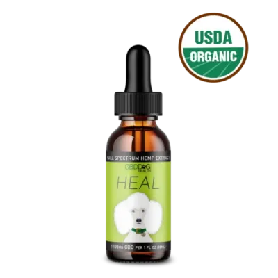 CBDDOG Health Tinctures Heal 1oz 1100mg