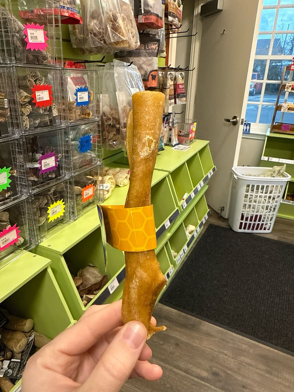 Honey I'm Home Buffalo Collagen Strip 6" 50ct Bulk single