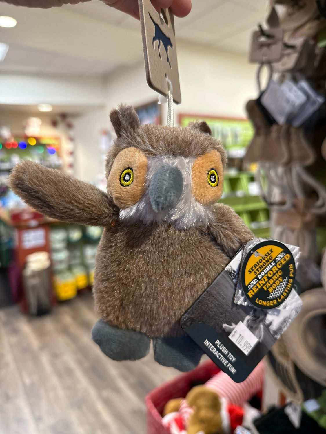 Tall Tails plush Squeaker Owl 5