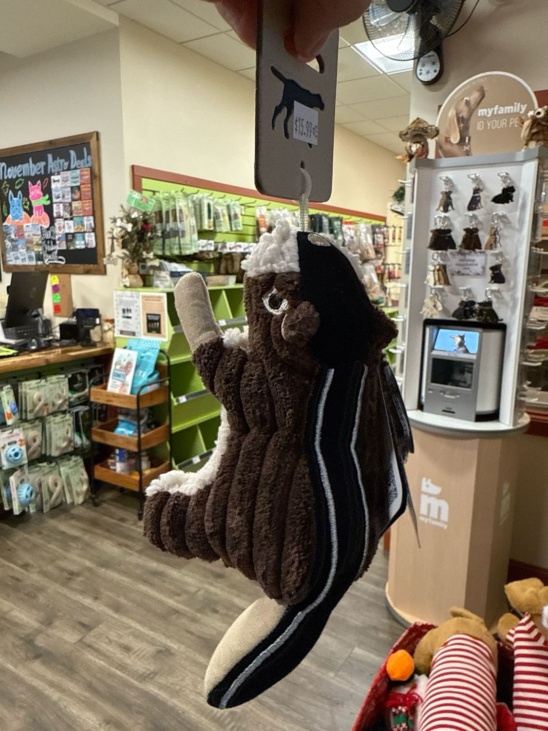 Tall Tails Plush Squeaker Chipmunk 5