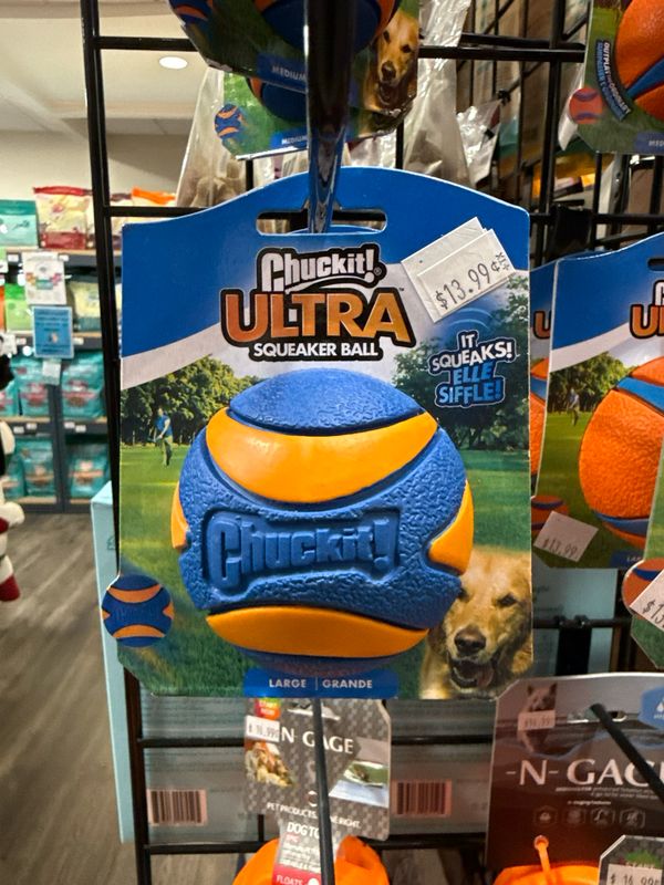 Chuck It Ultra Squeaker ball Large