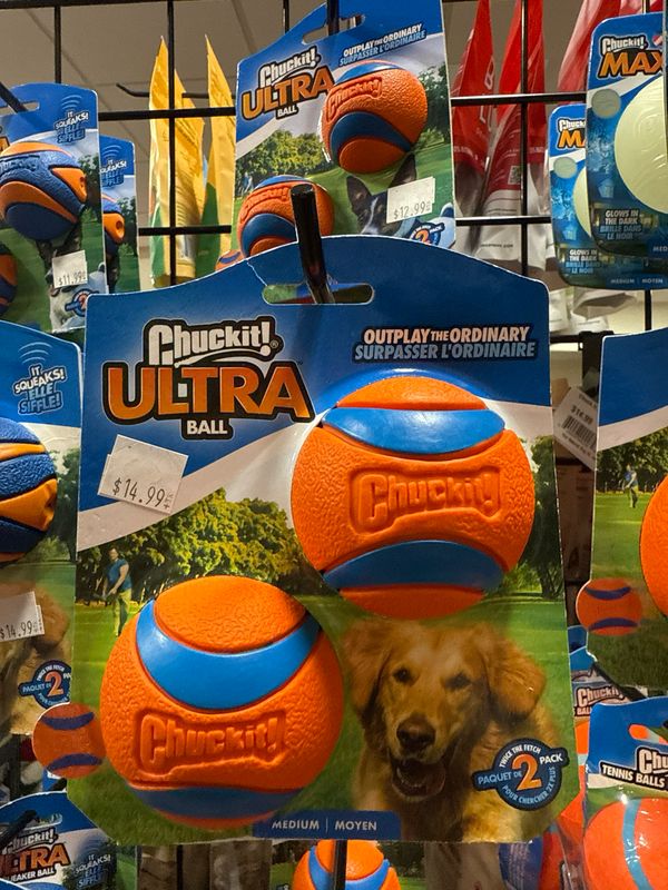 Chuck It Ultra Ball Med 2pk