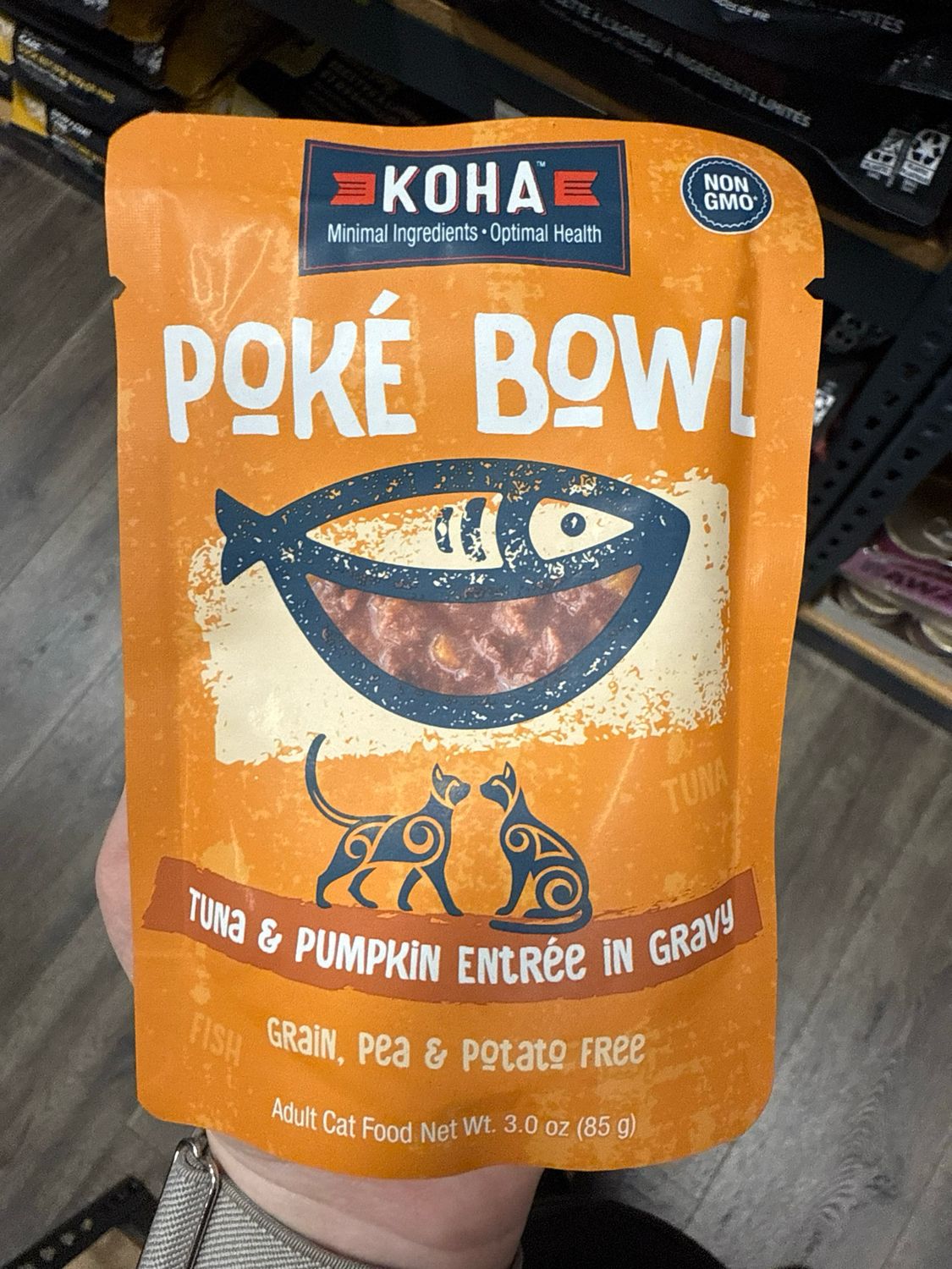 Koha Cat Poke Bowl Tuna Pumpkin 3oz