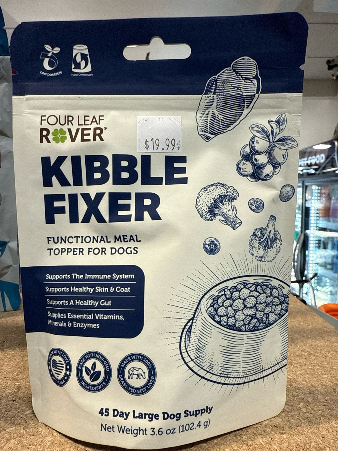 Four Leaf Rover Kibble Fixer