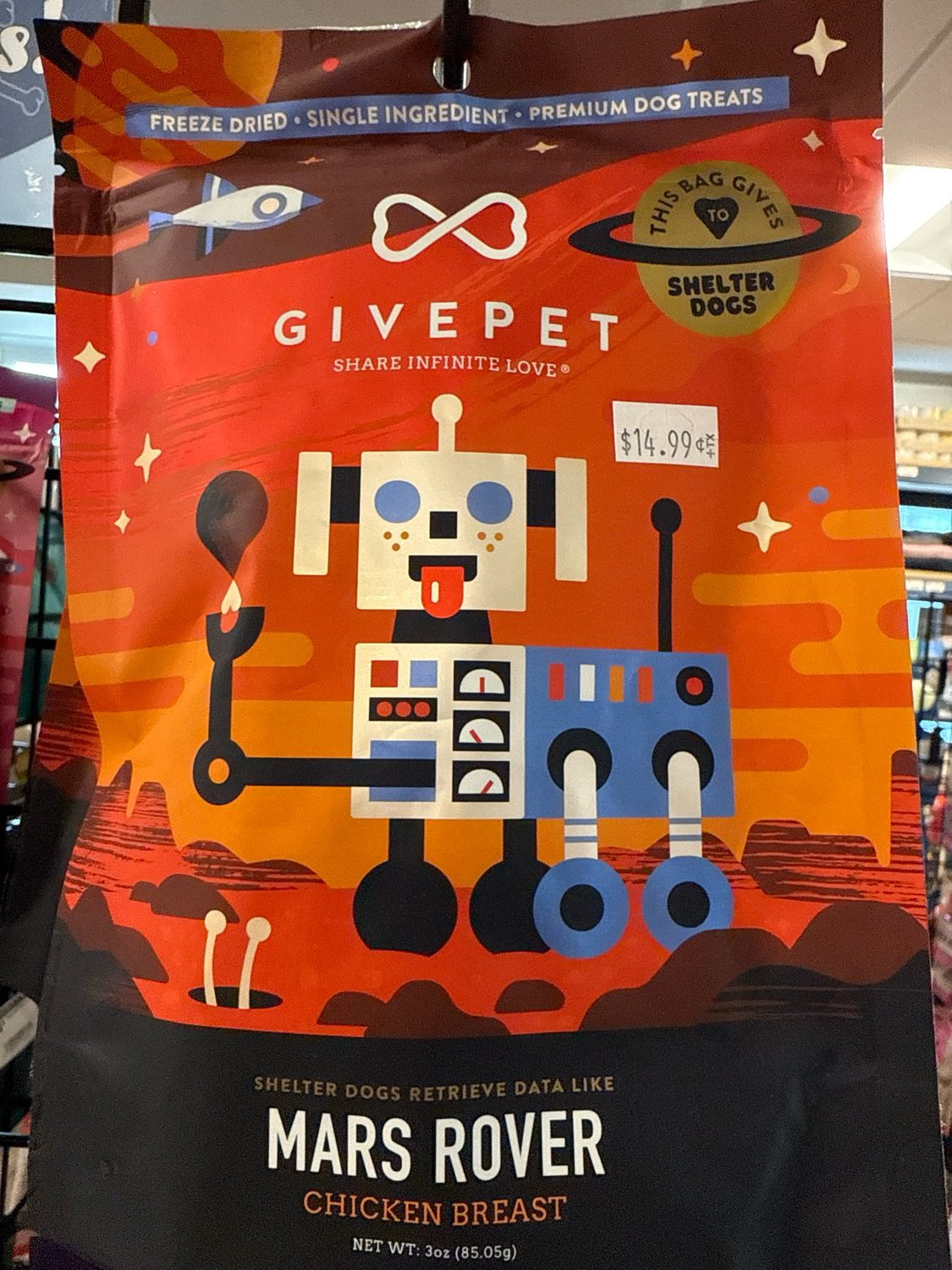 GivePet FZD Mars Rover 3oz