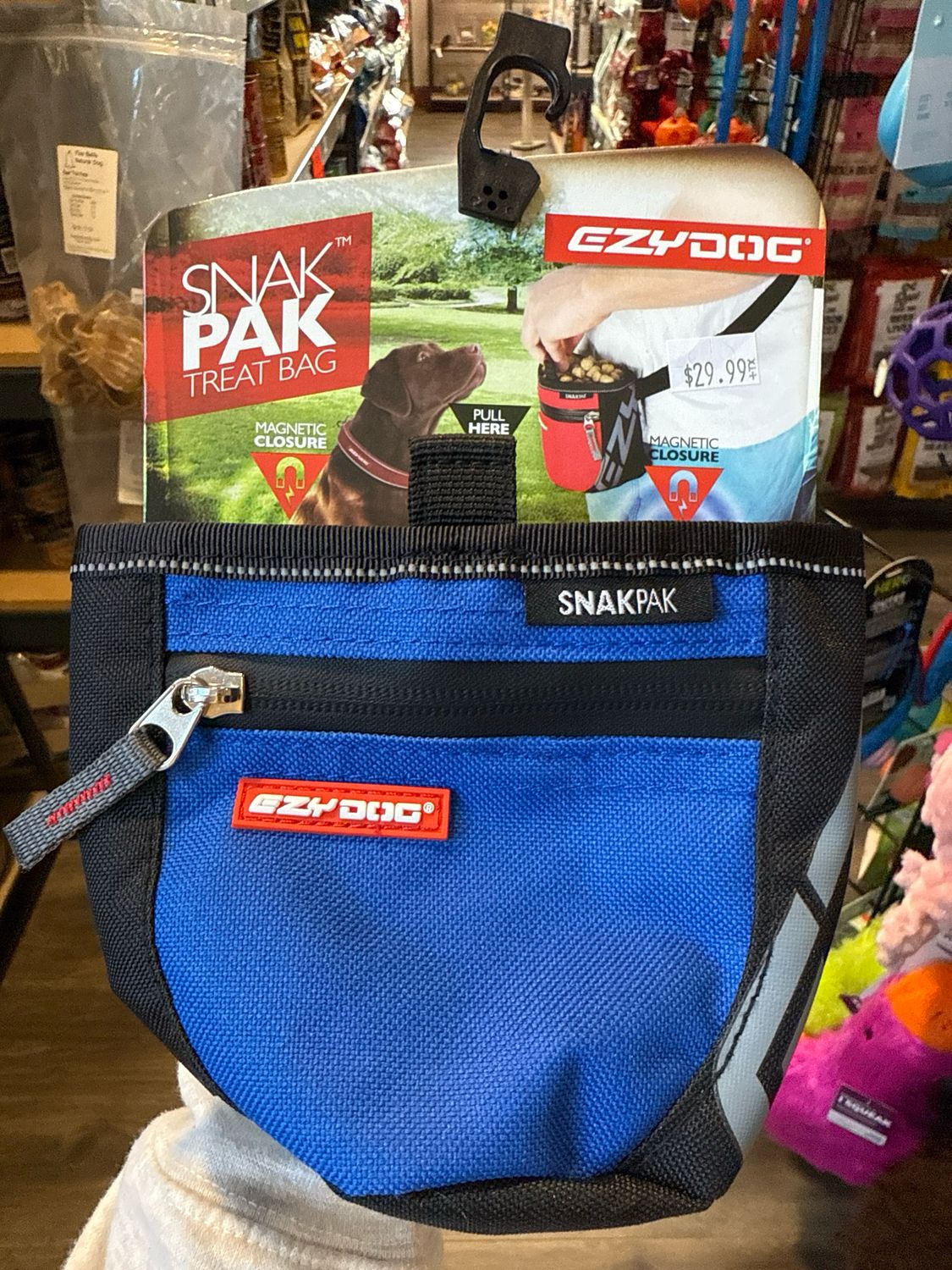 EzyDog SnakPak Blue