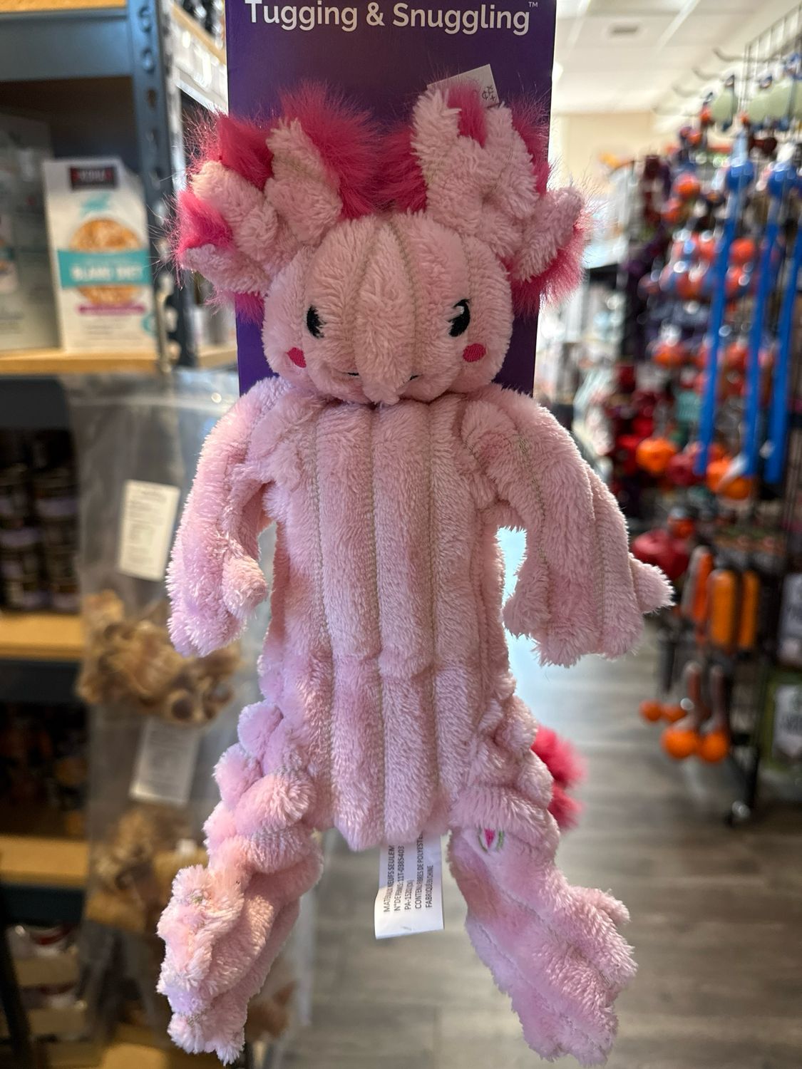 Huggle Hounds X Brace Axolotl Small