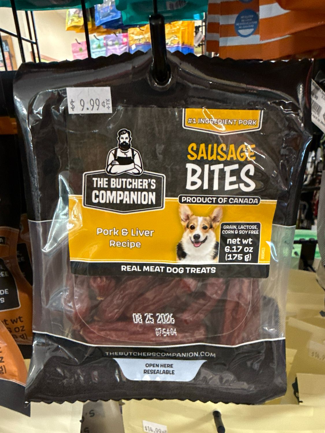 Butcher's Sausage Bites Pork Liver 6.2oz