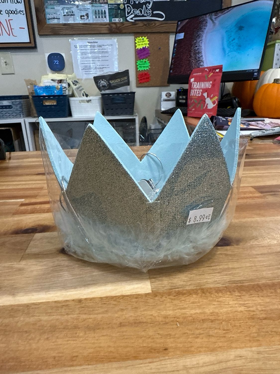 Huxley Kent Party Crown Blue Large