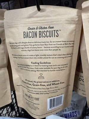 Portland Pet Biscuits Bacon 5oz