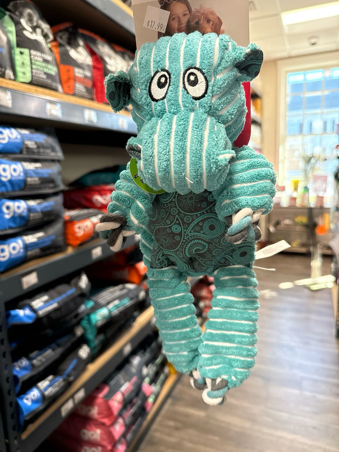 Kong Floppy Knot Hippo M/L