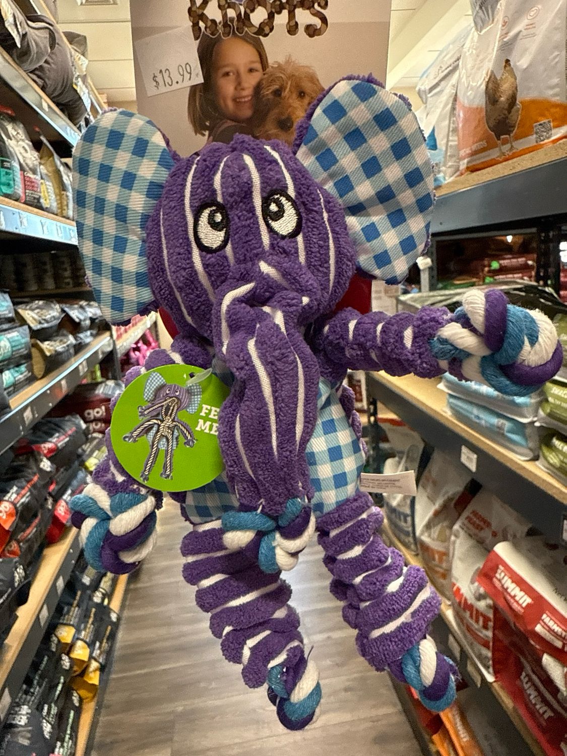 Kong Floppy Knot Elephant S/M