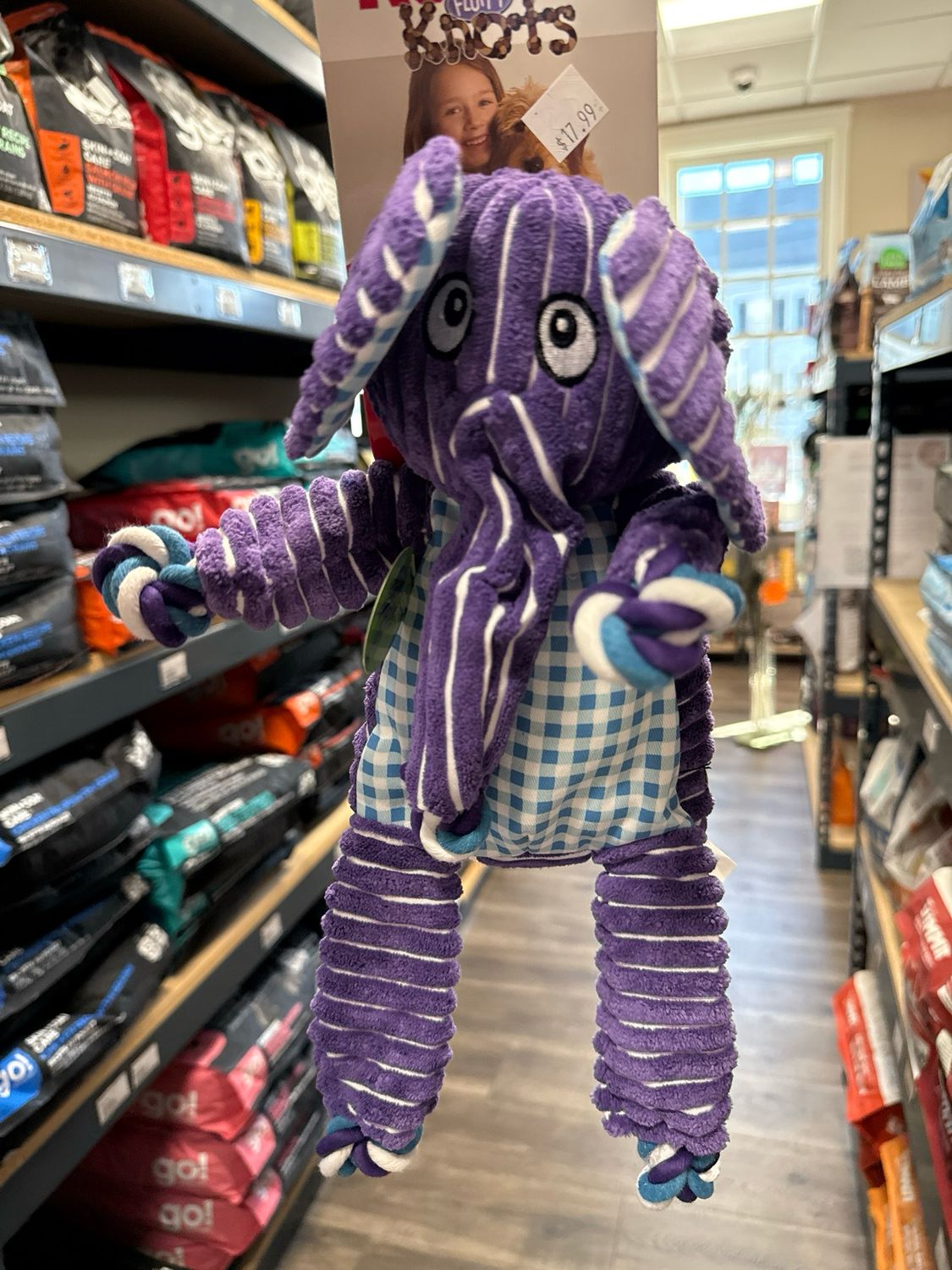 Kong Floppy Knot Elephant M/L