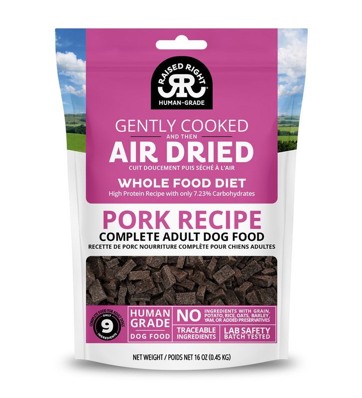 Raised Right Air Dried Adult Pork 1#